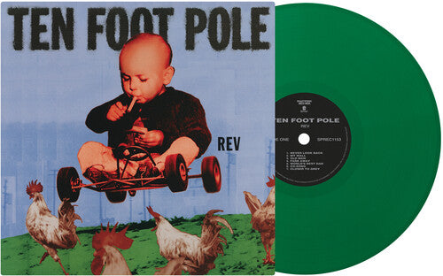 DAMAGED COVER: Ten Foot Pole "Rev (30th Anniversary)" LP (Evergreen Vinyl)