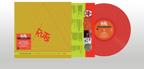 Ruts "Shine On Me: The Singles Collection 1979-1980" LP ('Emergency Red' Translucent Red Vinyl)