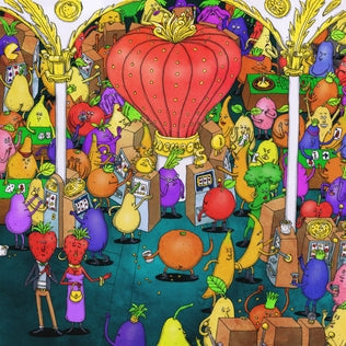Dance Gavin Dance "Jackpot Juicer" 2xLP (Pink Magenta Vinyl)