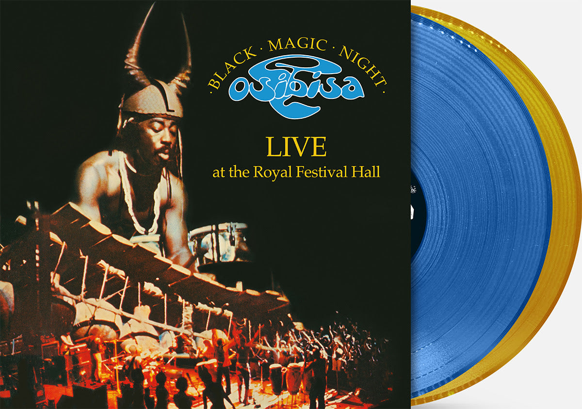 PRE-ORDER: Osibisa "Black Magic Night" 2xLP (Indie Exclusive 180g Blue & Gold Vinyl)
