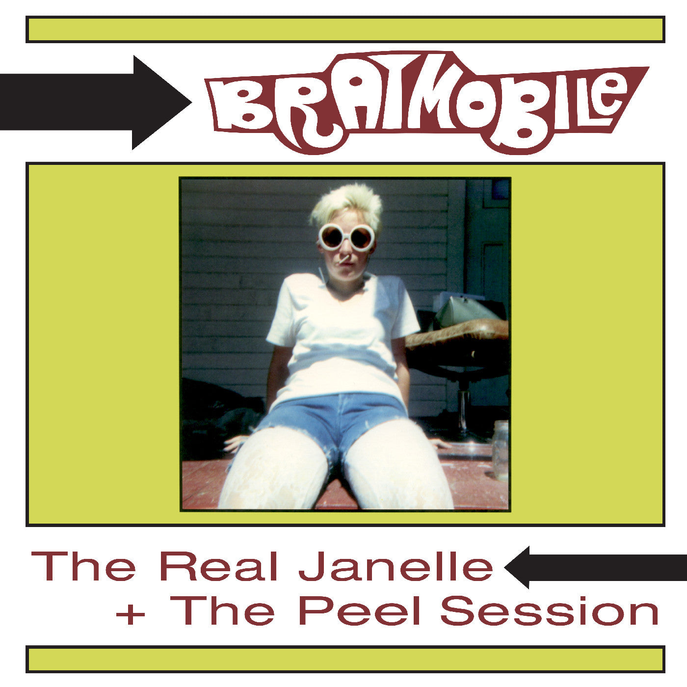 Bratmobile "The Real Janelle & The Peel Session" LP