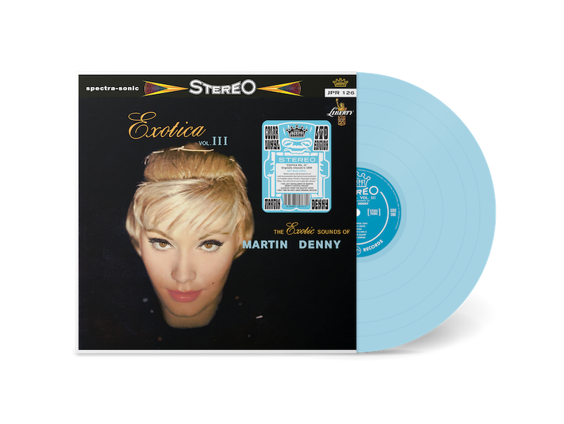 Martin Denny "Exotica Vol III" LP (Blue Sky Vinyl)