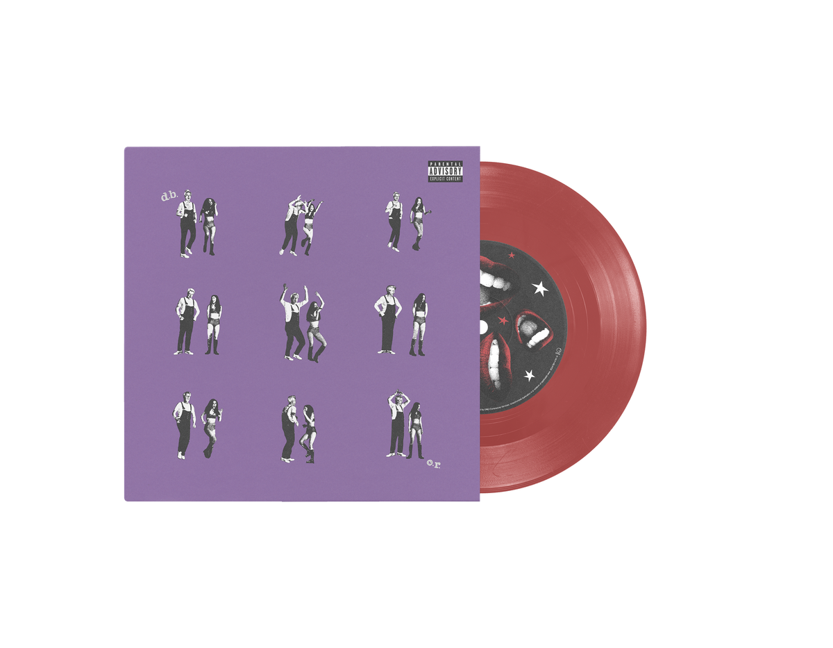 Olivia Rodrigo and David Byrne "drivers license / burning down the house" 7" (Translucent Red Vinyl)