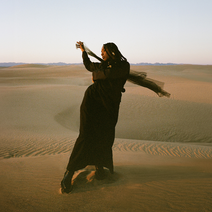 Dua Saleh "Of Earth & Wires" LP (Blue Sapphire Vinyl)