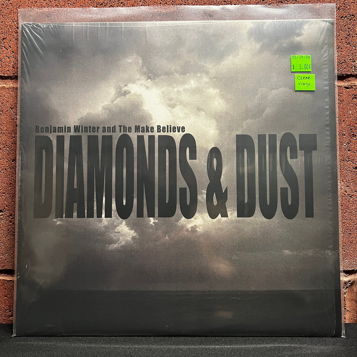 Used Vinyl: Benjamin Winter and the Make Believe "Diamonds and Dust" LP (Clear vinyl)