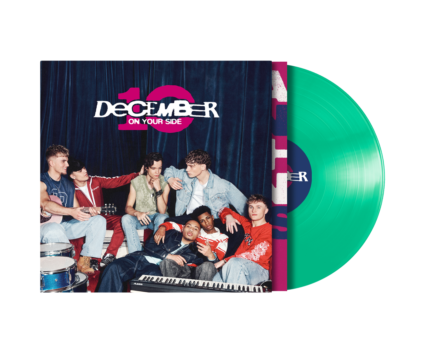 PRE-ORDER: December 10 "On Your Side" 12" EP (Mint Green Vinyl)