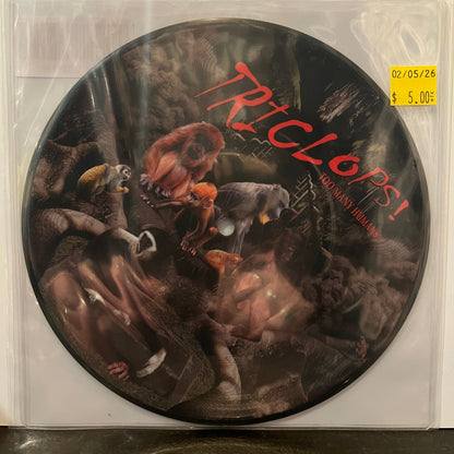Used Vinyl: Triclops! "Too Many Humans" 7" (Picture Disc)