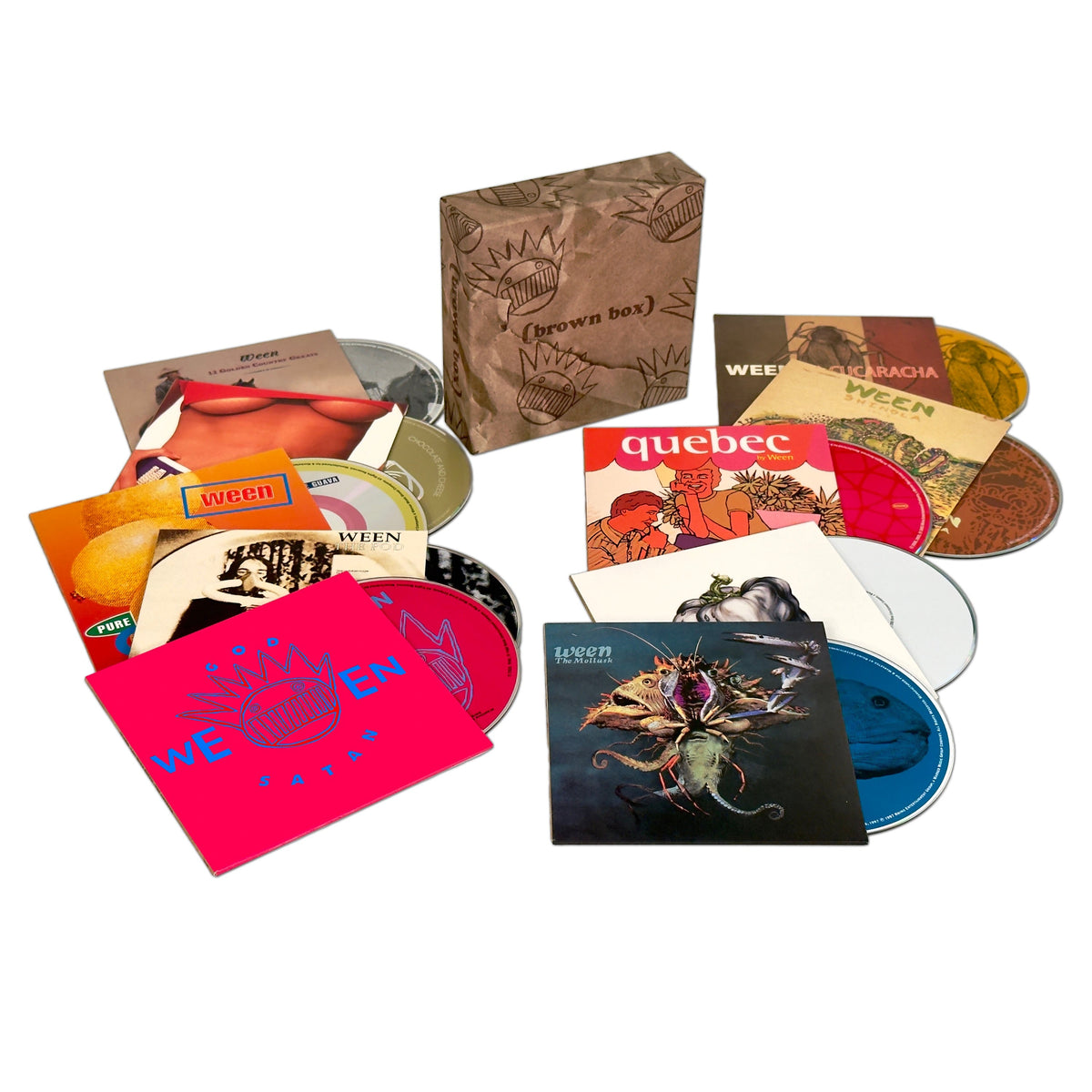 Ween "Brown Box" 10xCD Box Set