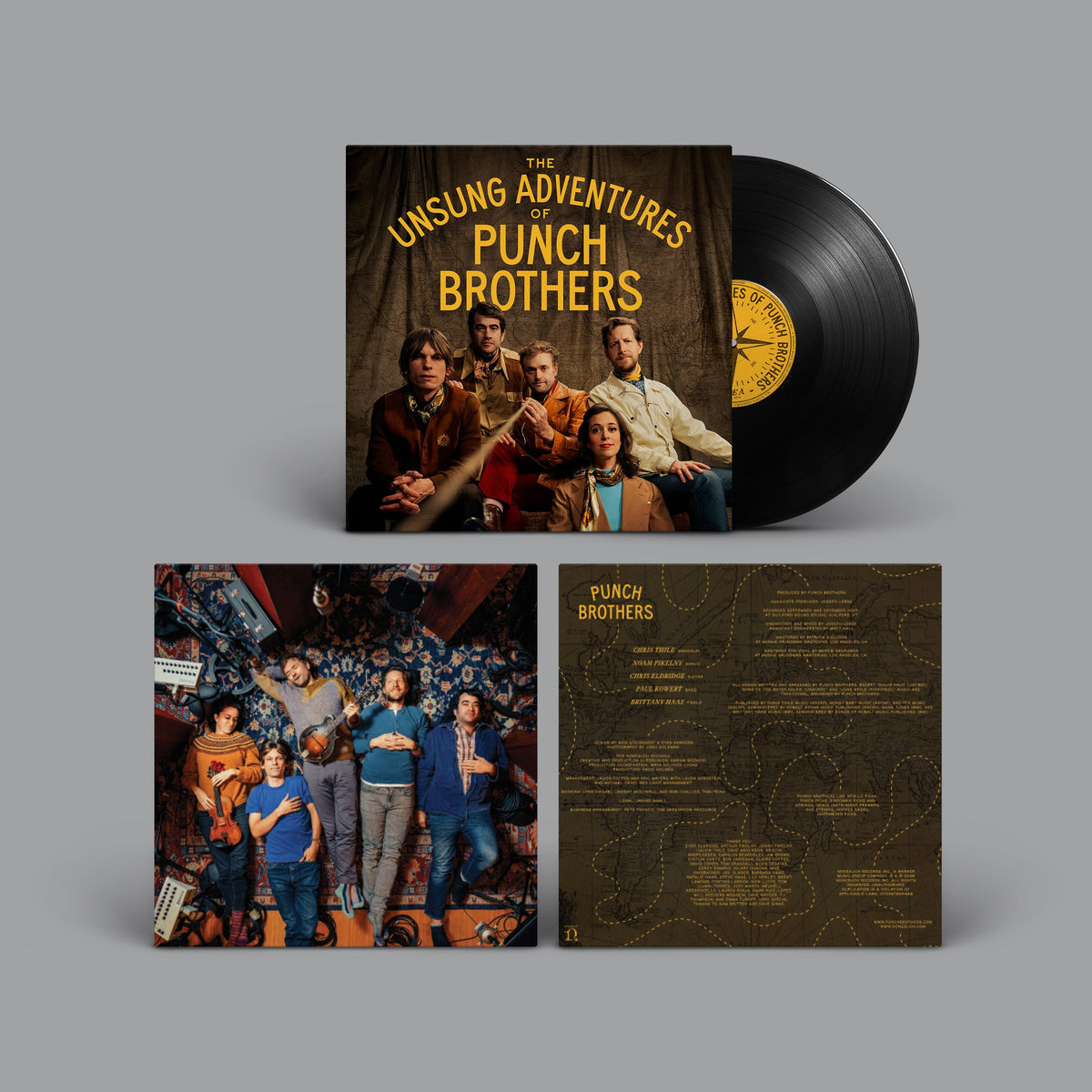 PRE-ORDER: Punch Brothers "The Unsung Adventures of Punch Brothers" LP