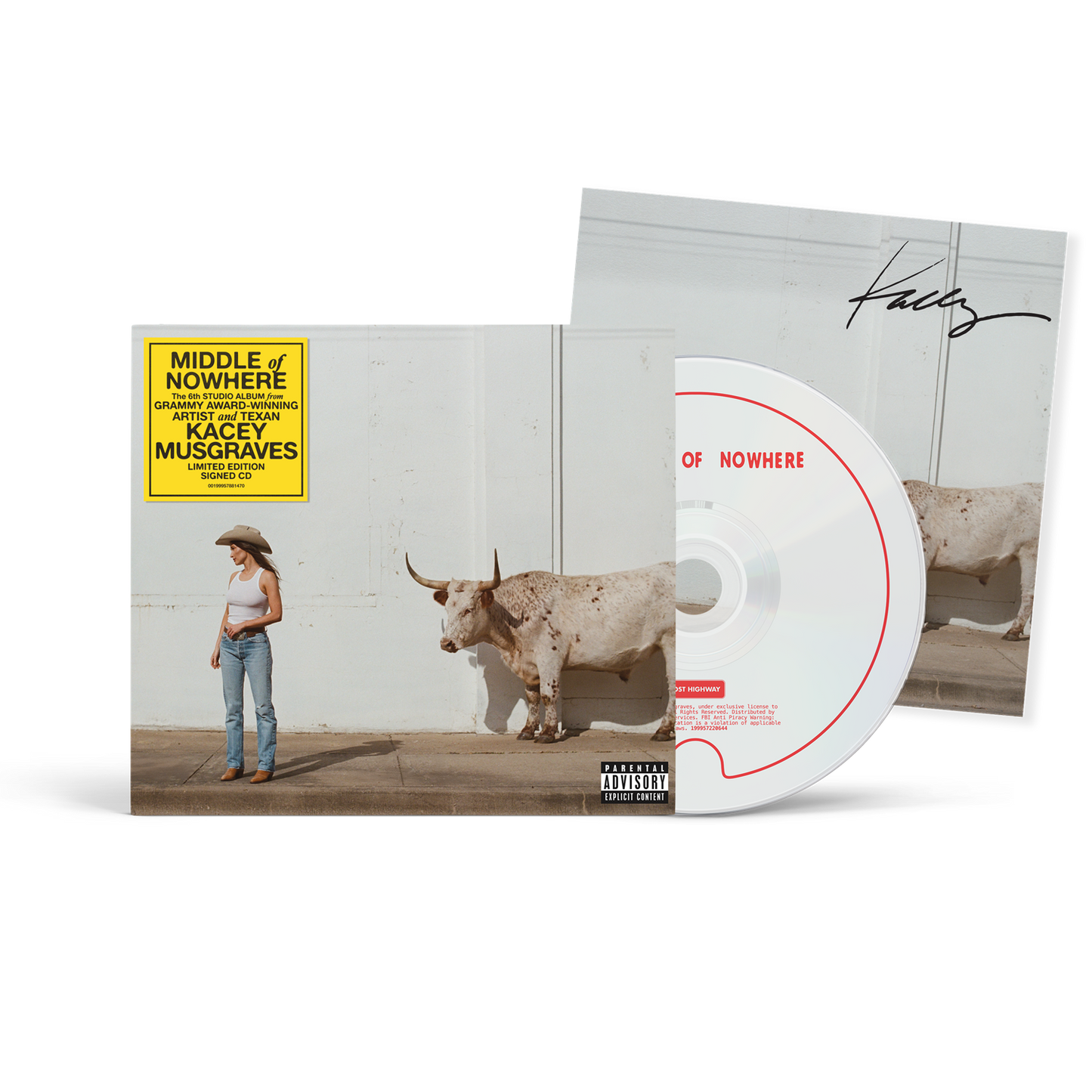 PRE-ORDER: Kacey Musgraves "Middle of Nowhere" CD (Signed Insert)