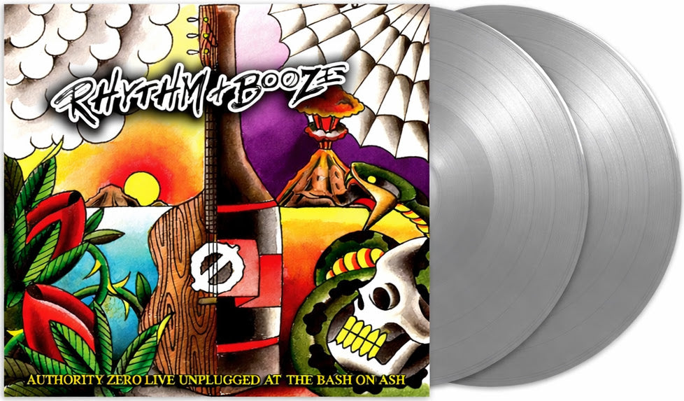 PRE-ORDER: Authority Zero "Rhythm & Booze" 2xLP (Indie Exclusive Metallic Gray Vinyl)