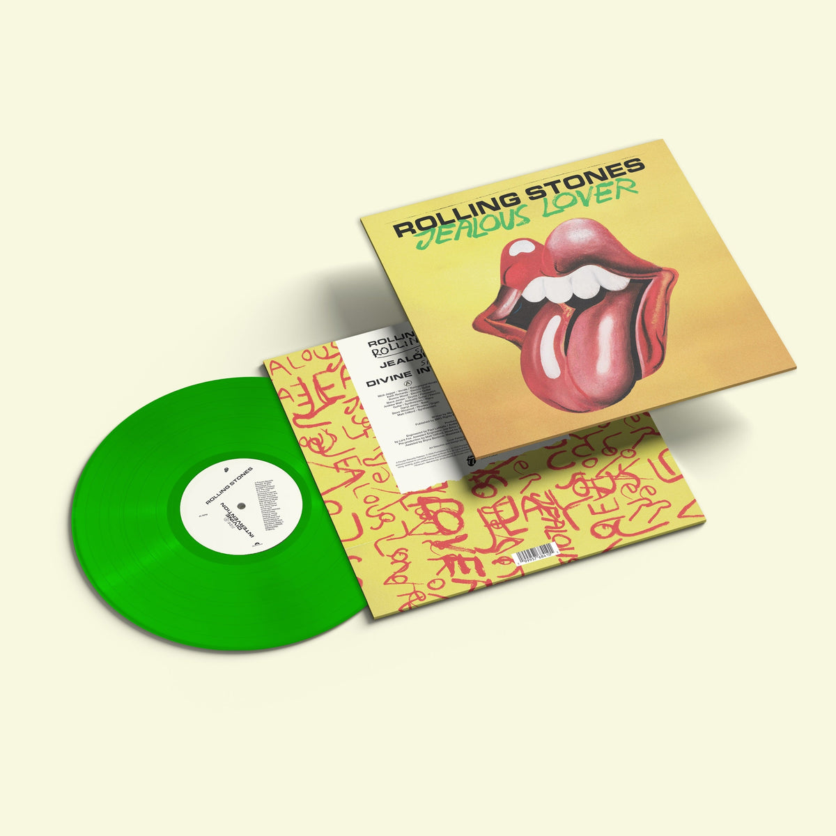 PRE-ORDER: The Rolling Stones "Jealous Lover" 10" Single (Green Vinyl)
