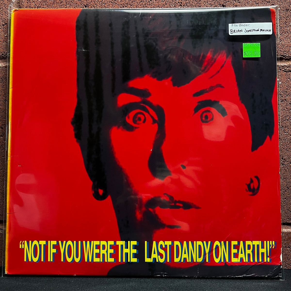Used Vinyl: Brian Jonestown Massacre "Not If You Were The Last Dandy On Earth!" 12" Single
