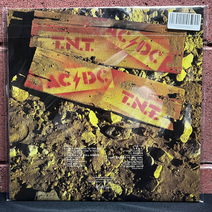 Used Vinyl: AC/DC "T.N.T." LP (1977 Blue No Roo Stereo Albert Labels)