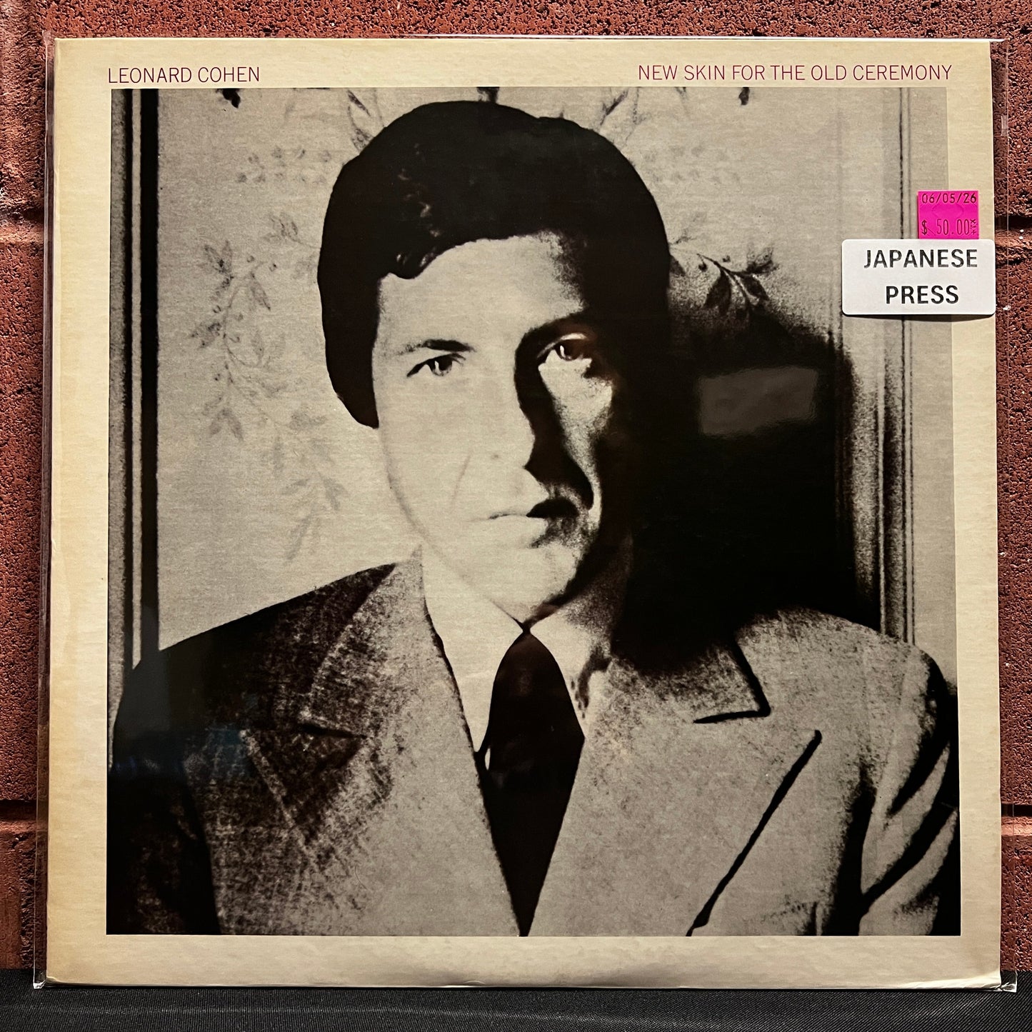 Used Vinyl: Leonard Cohen "New Skin For The Old Ceremon" LP (1974 Japanese Issue)