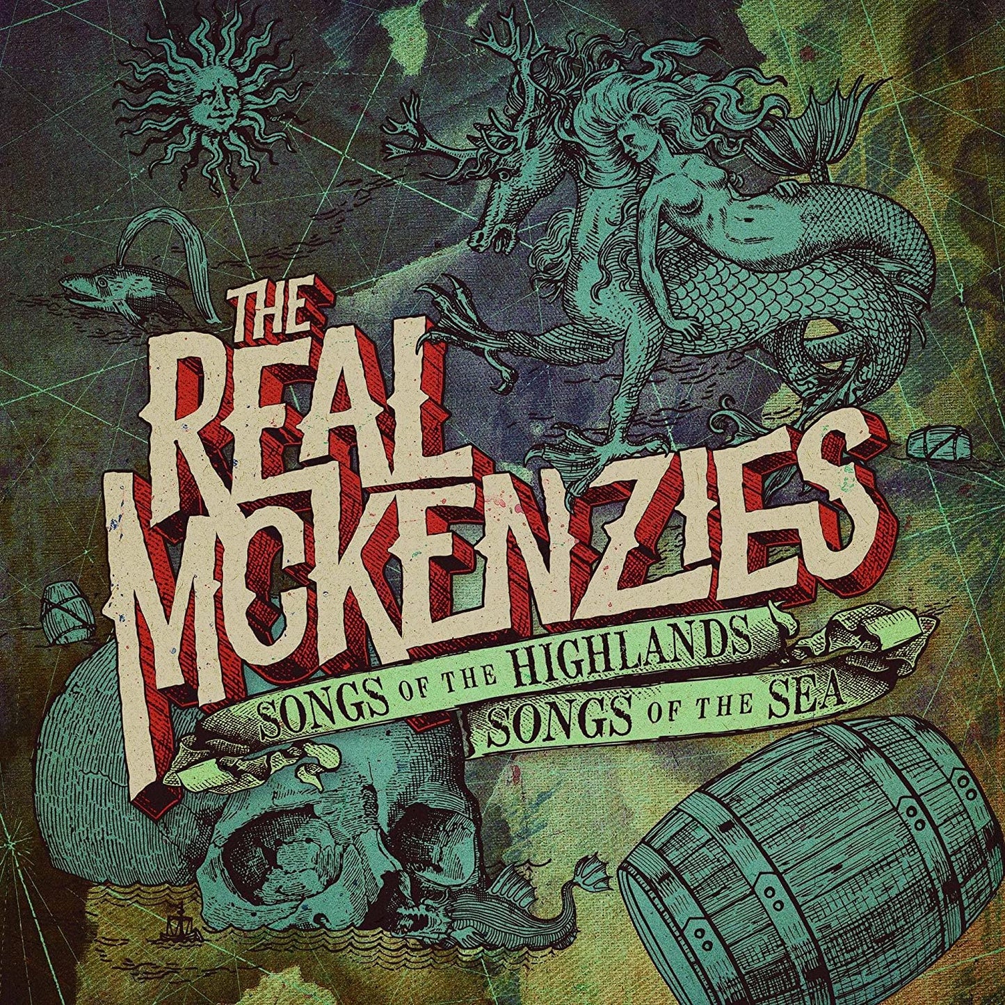 Real Mckenzies, The/Songs Of The Highlands, Songs Of The Sea [LP]