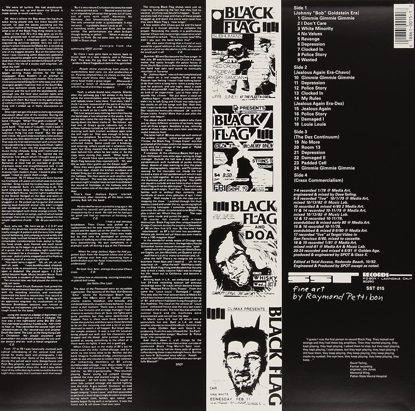 Black Flag/Everything Went Black [LP]