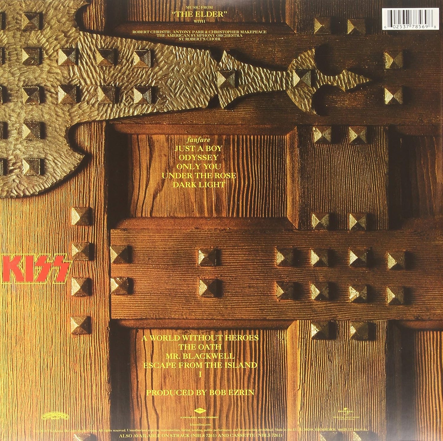 Kiss/Music From The Elder [LP]