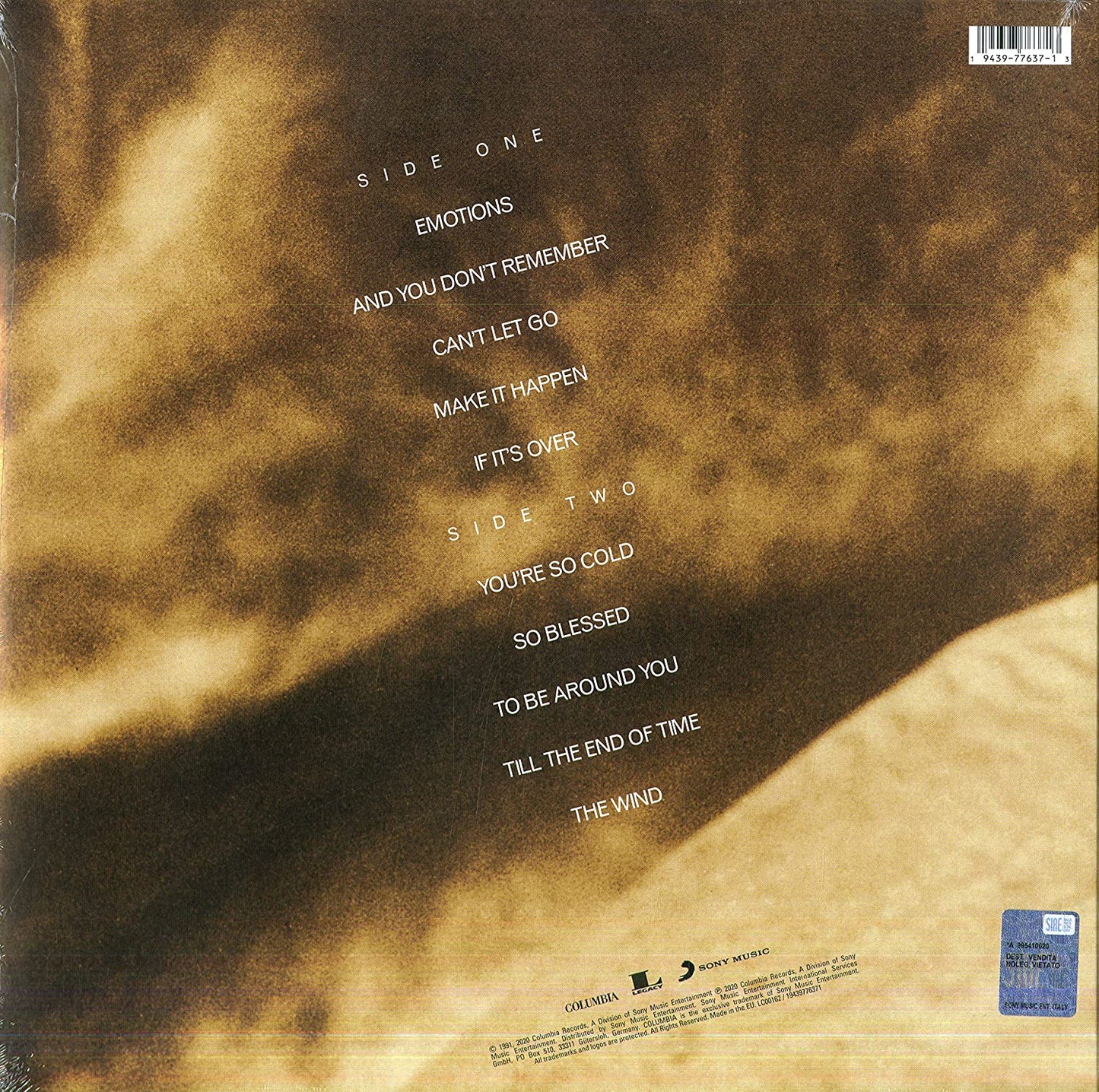 Carey, Mariah/Emotions [LP]