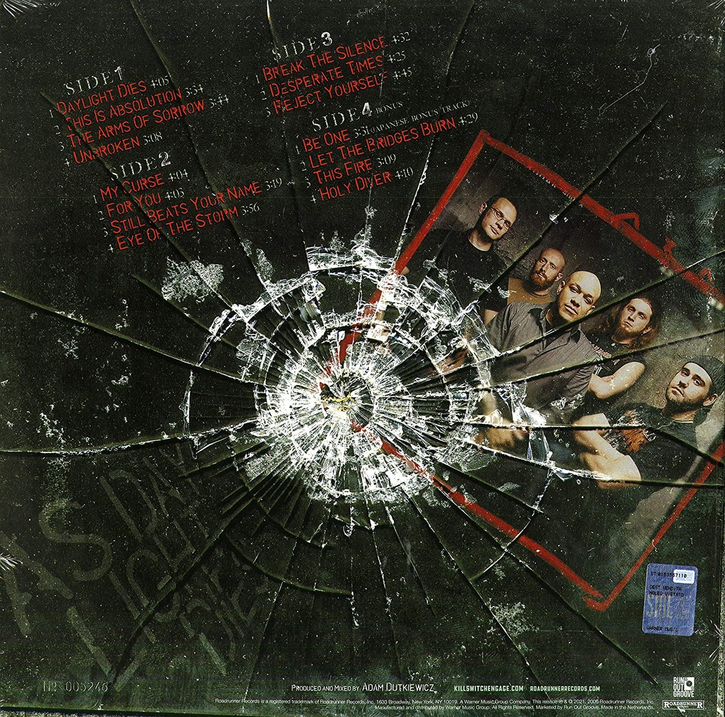 Killswitch Engage/As Day Light Dies (Limited Numbered) [LP]