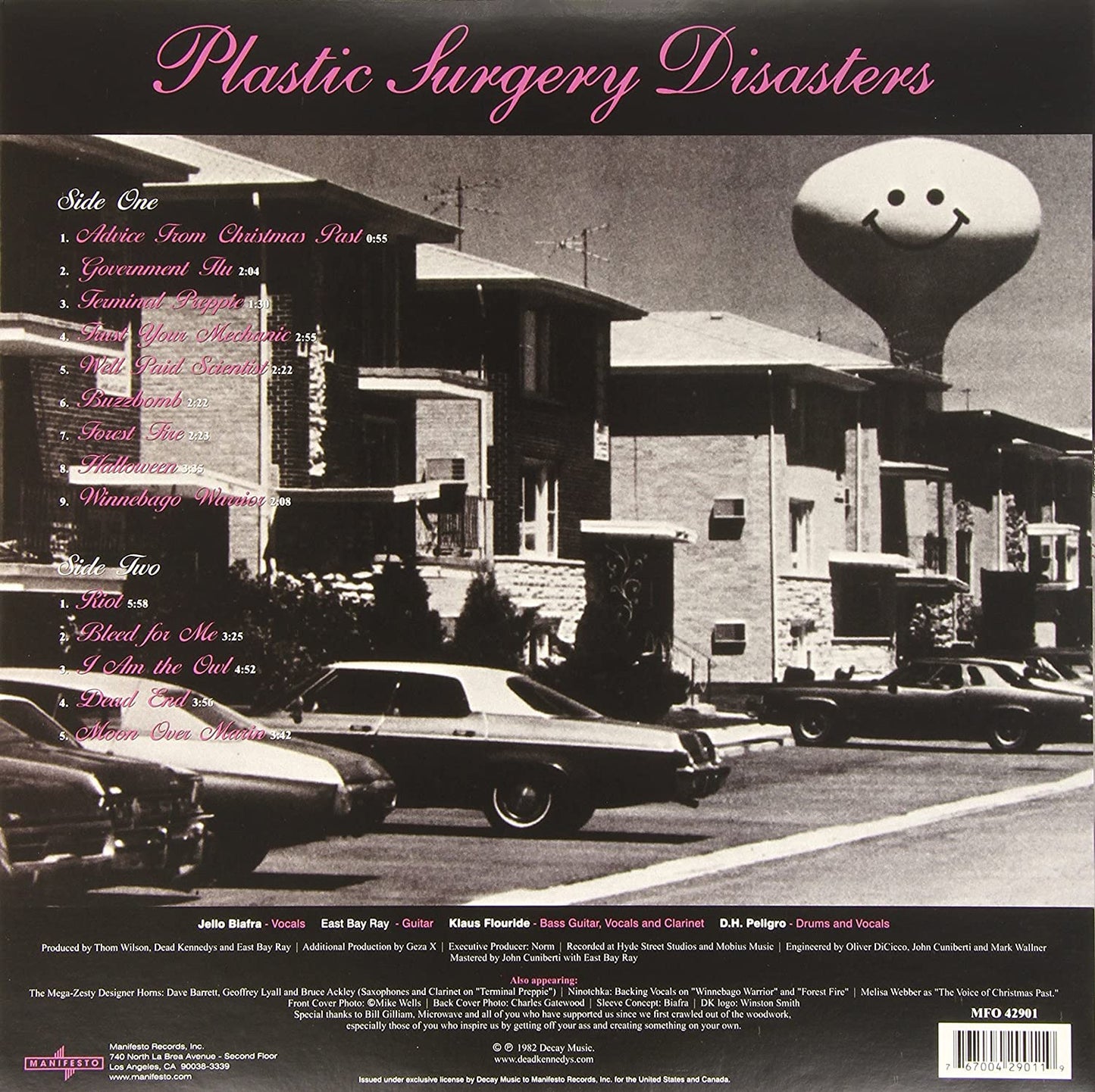 Dead Kennedys/Plastic Surgery Disasters [LP]