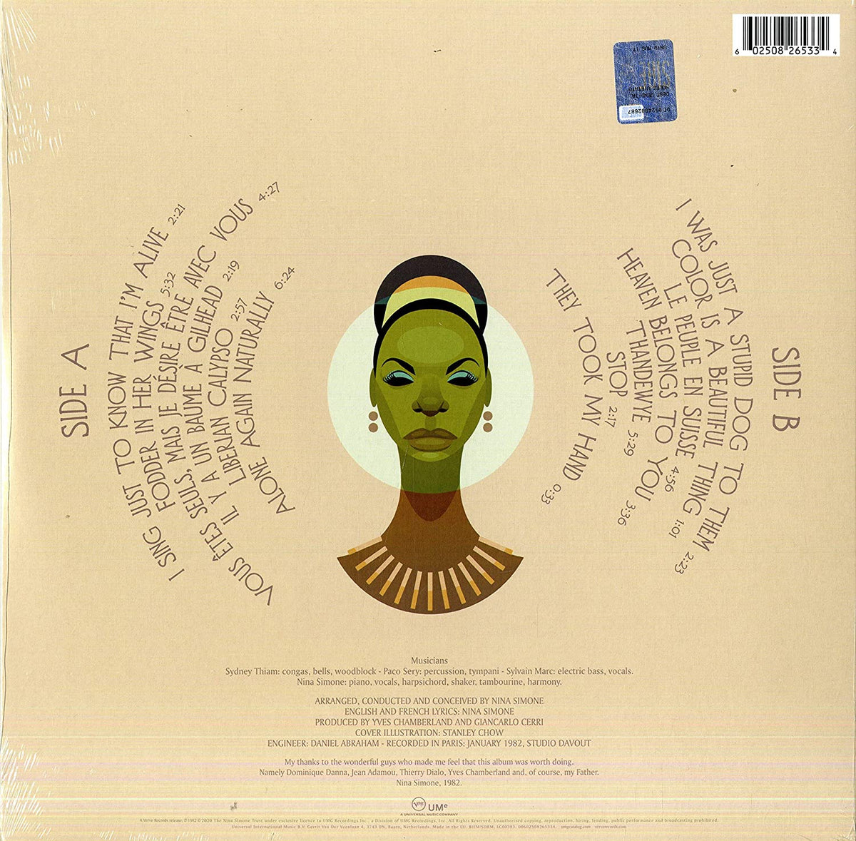 Simone, Nina/Fodder On My Wings [LP]