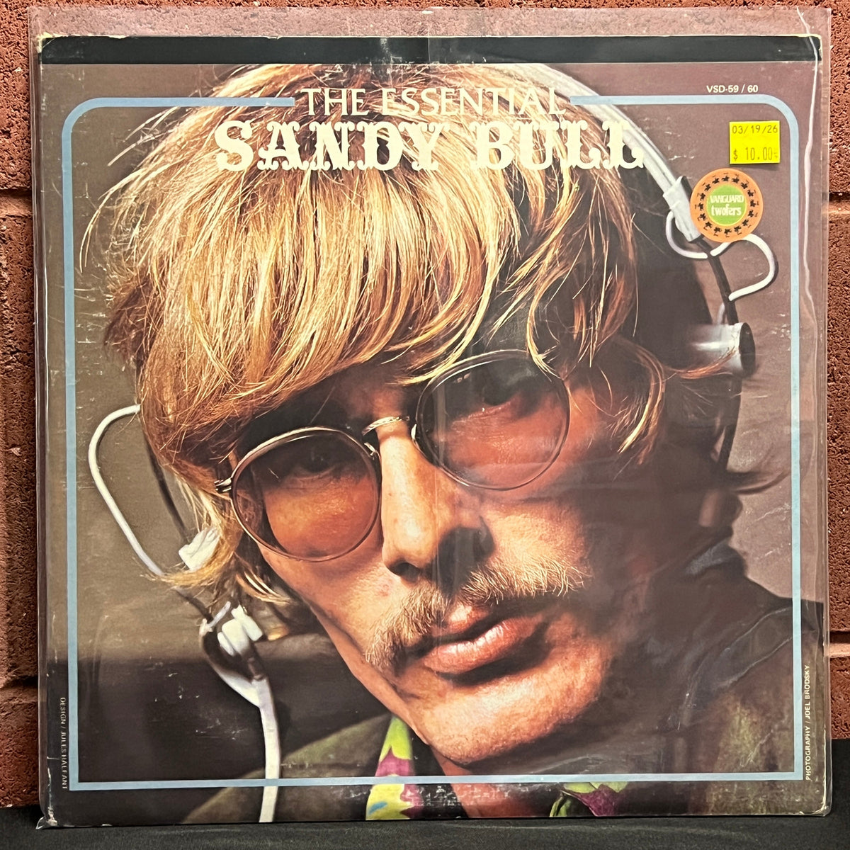 Used Vinyl: Sandy Bull "The Essential Sandy Bull" 2xLP