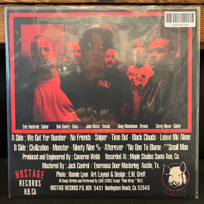 Used Vinyl: Love Canal "If It Ain't Broke, Break It!!!" LP (2017 Press - Clear Vinyl)