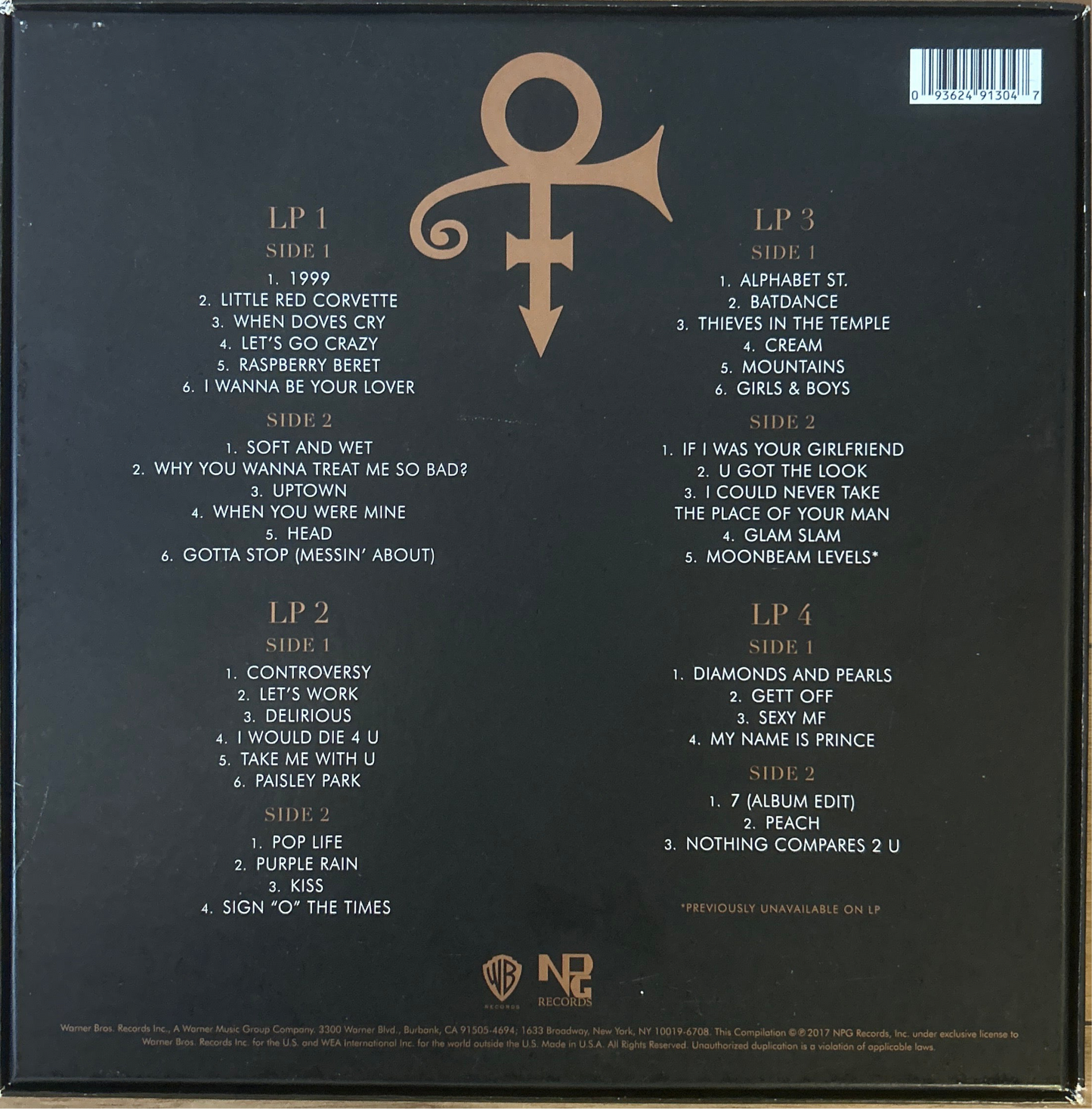 [Used LP] Prince / 4Ever