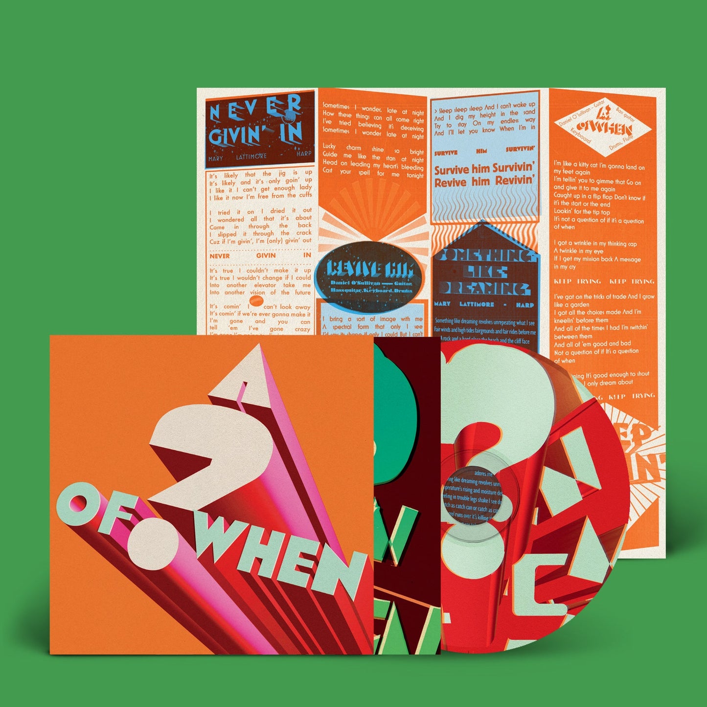 PRE-ORDER: Panda Bear & Sonic Boom "A ? of WHEN" CD