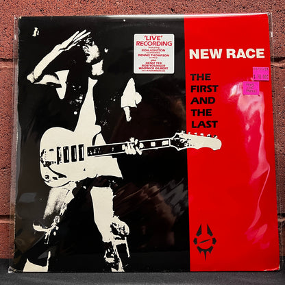 Used Vinyl: New Race "The First And The Last" LP (1983 UK Issue on Statik)