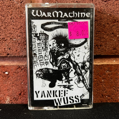 Used Cassette: War Machine / Yankee Wuss "Split" Tape