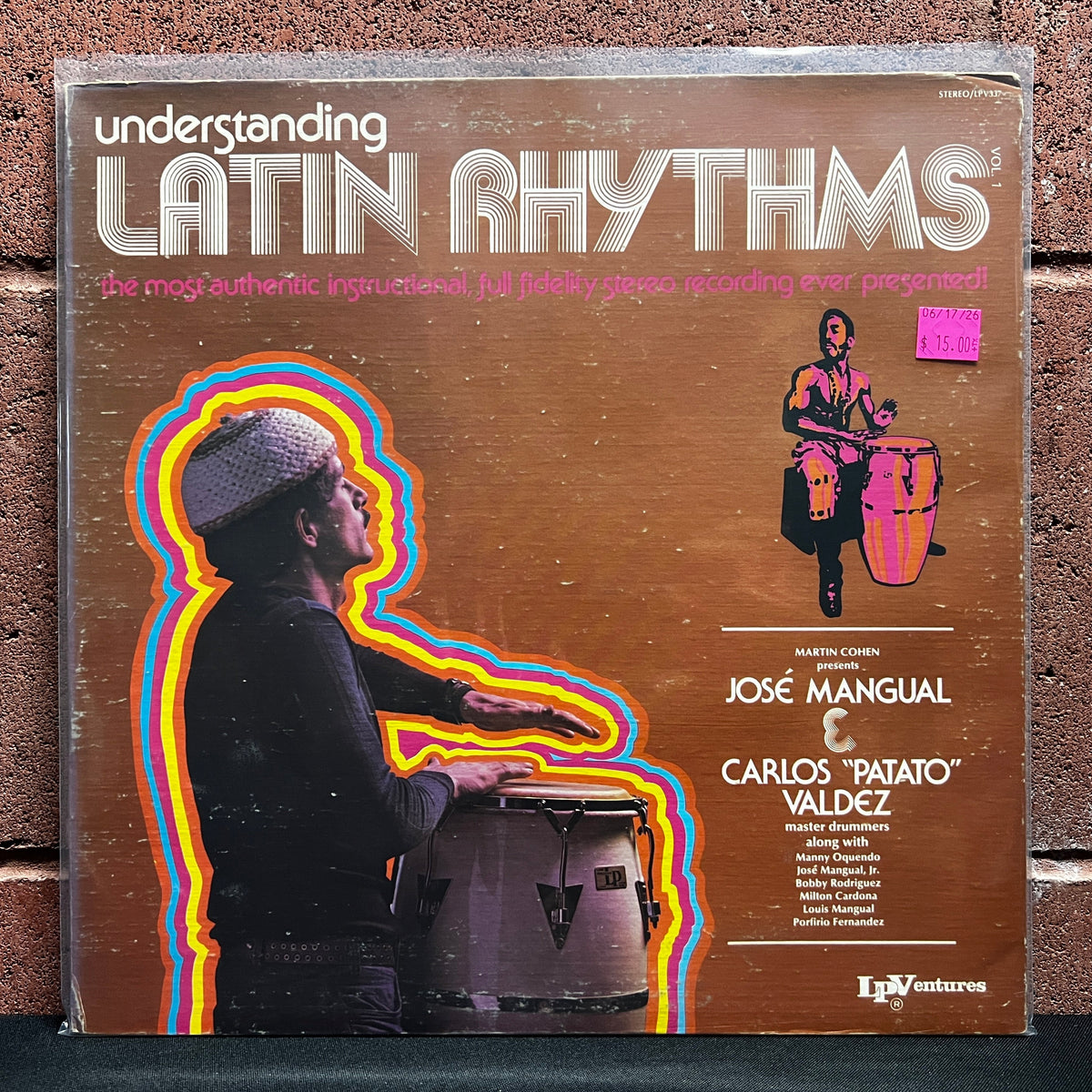 Used Vinyl: Jose Mangual and Carlos Valdez "Understanding Latin Rhythms" LP
