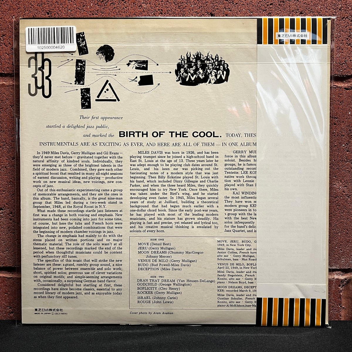 Used Vinyl: Miles Davis "Birth Of The Cool" LP (1975 Japanese Issue)