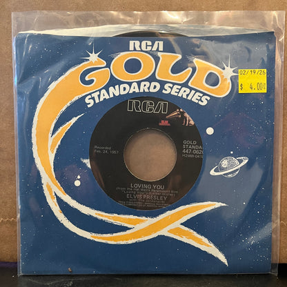 Used Vinyl: Elvis Presley "Loving you / Teddy Bear" 7"
