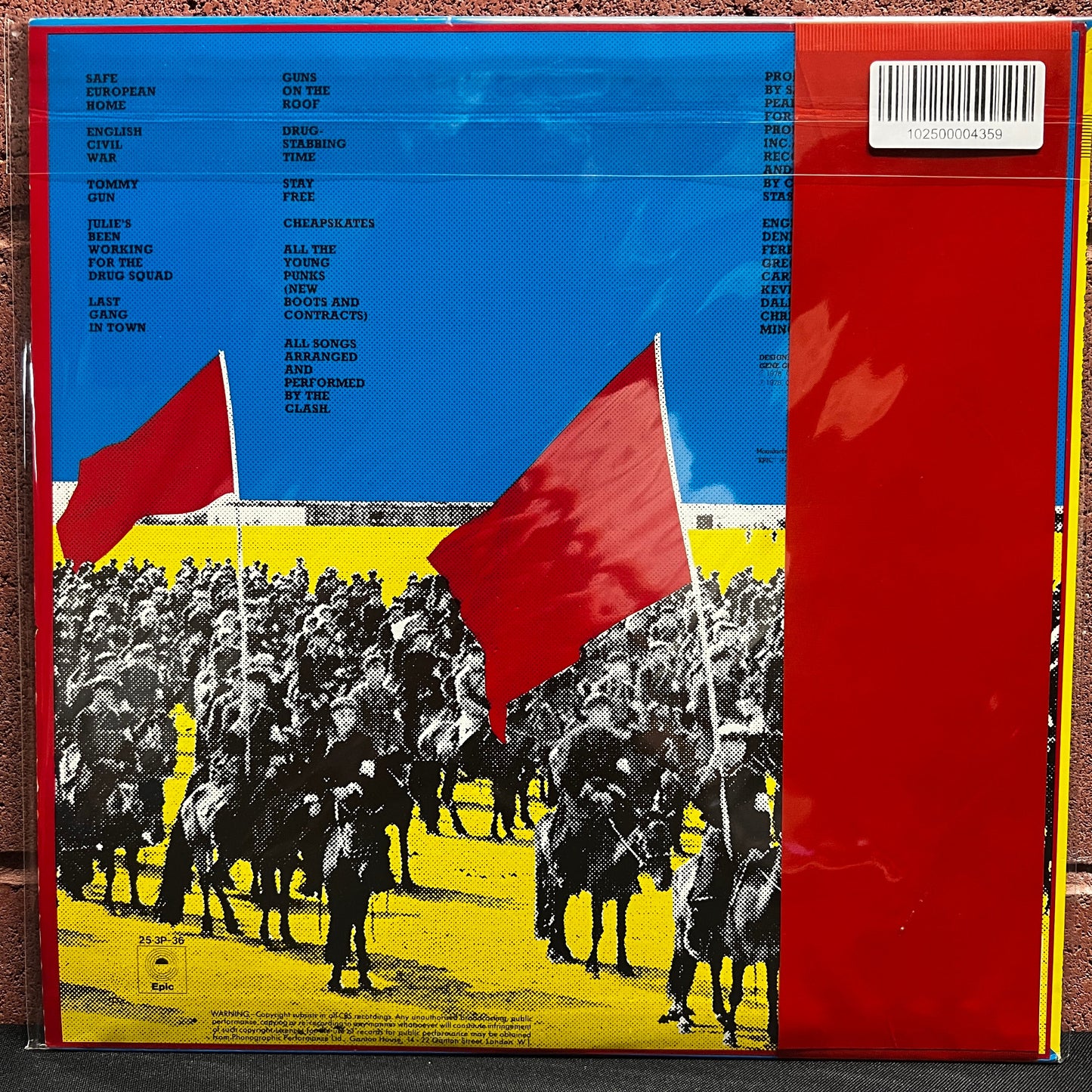 Used Vinyl: The Clash "Give 'Em Enough Rope" LP (1978 Japanese Issue)