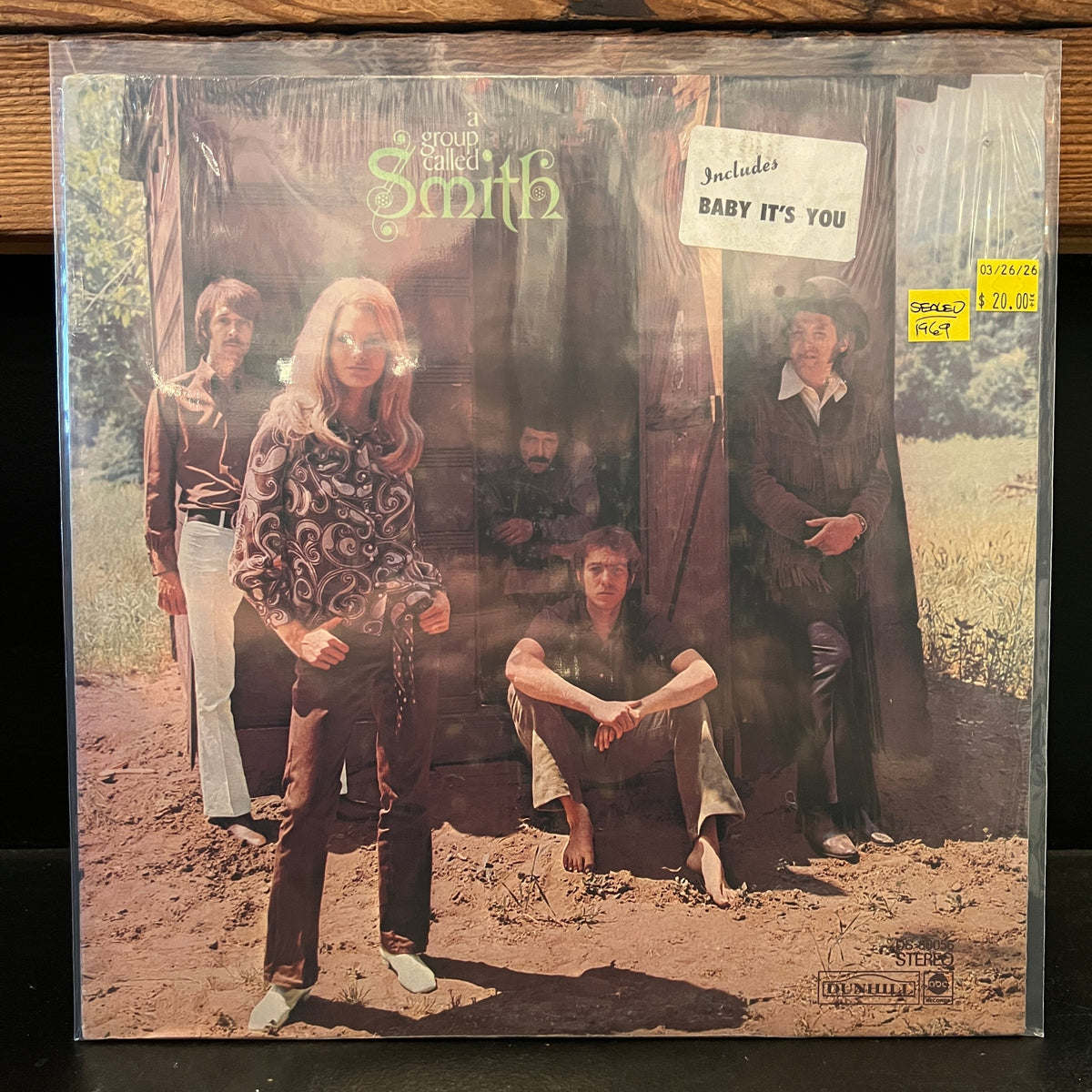 Used Vinyl: Smith "A Group Called Smith" LP (1969 Press - Sealed)