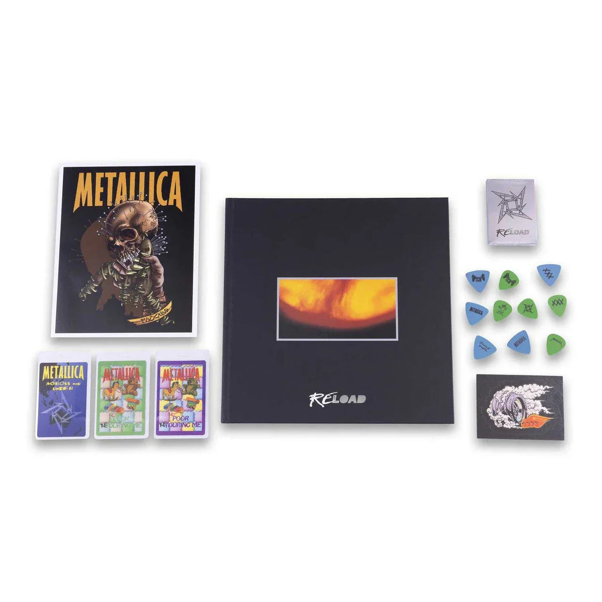 [Pre Order] Metallica - ReLoad - Deluxe Limited Numbered Edition 5LP, 45rpm 7" Vinyl Single, 15CD, 4DVD & Book Box Set  *