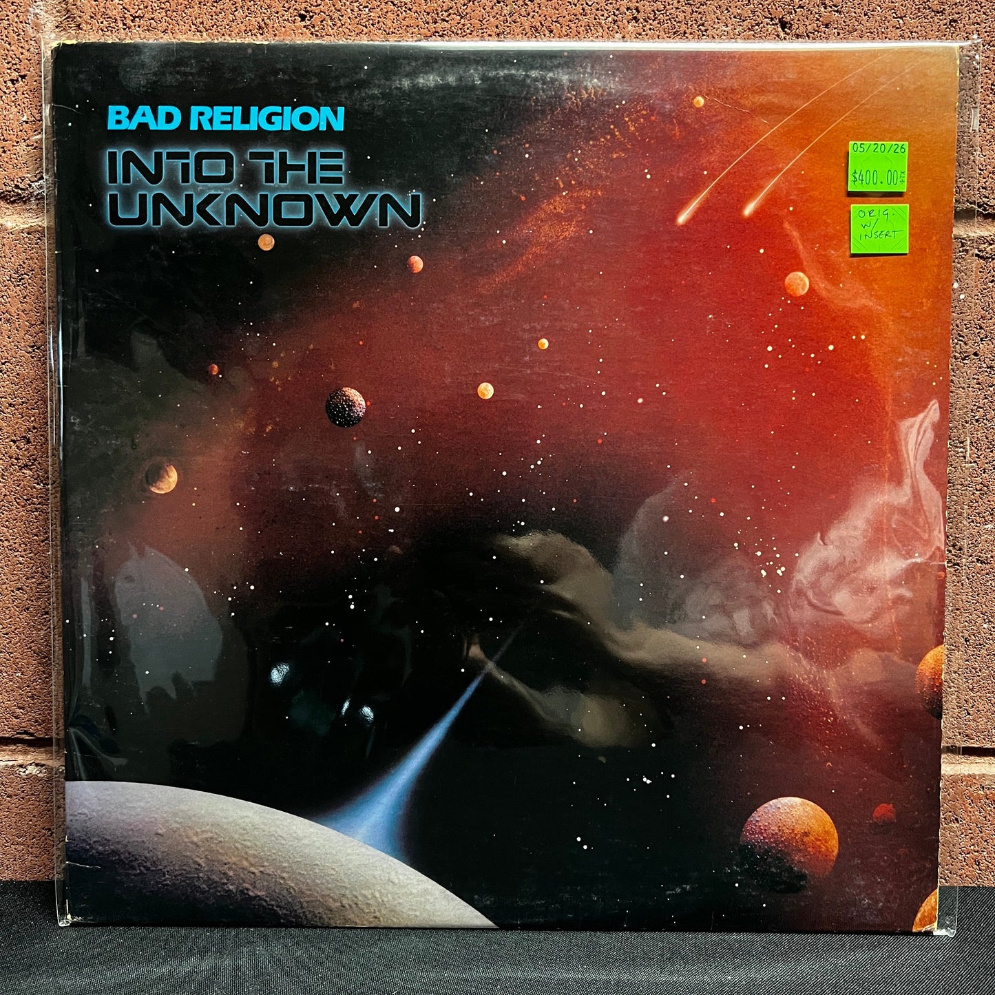 Used Vinyl: Bad Religion "Into The Unknown" LP (1983 Original Press)