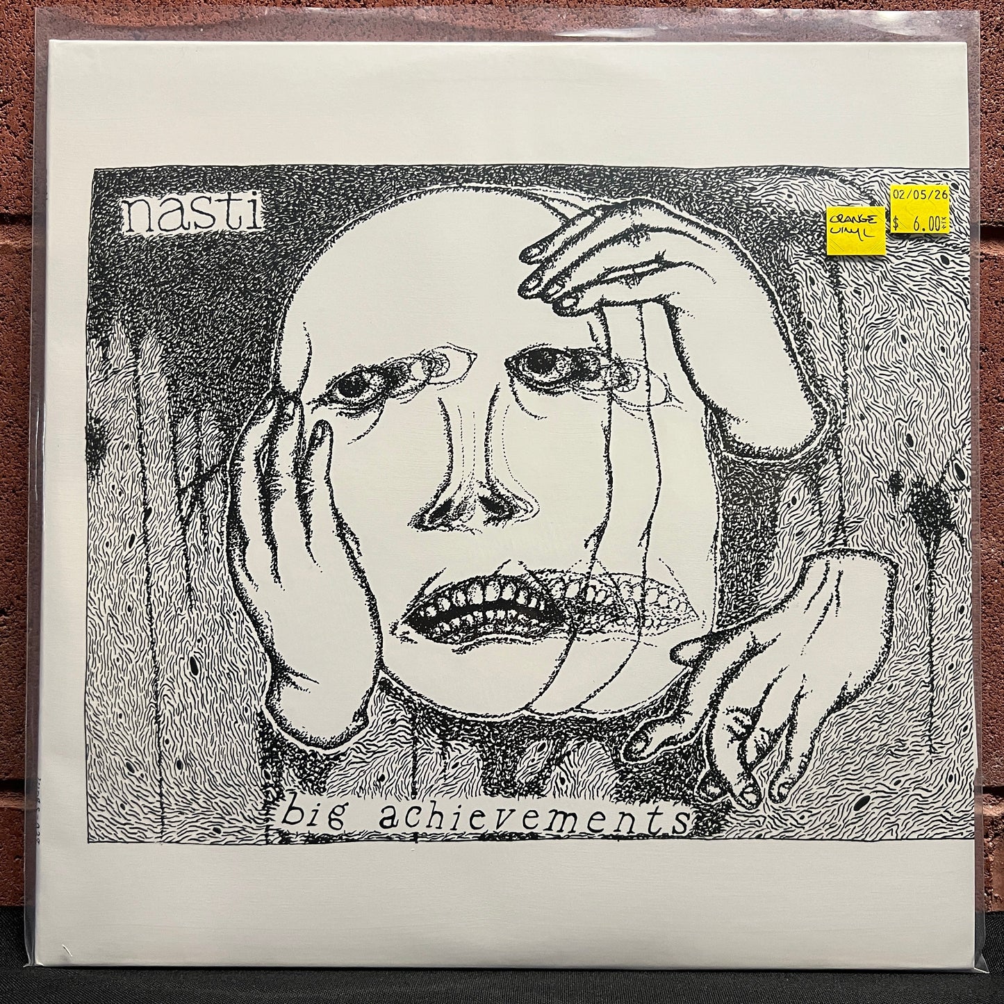 Used Vinyl: Nasti "Big Achievements" LP (2017 Press - Orange Vinyl)