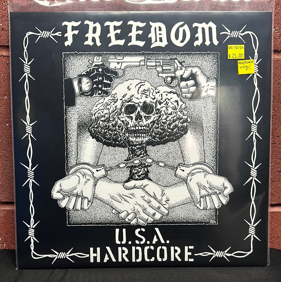 Used Vinyl: Freedom "USA Hardcore" LP (Red/Black vinyl)