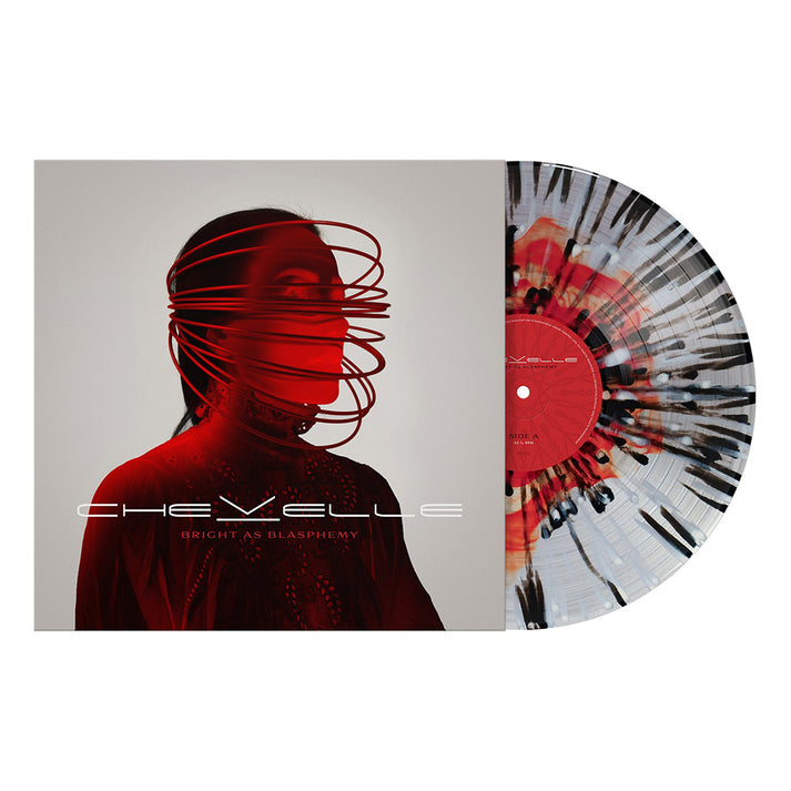 Chevelle/Bright As Blasphemy (Indie Exclusive Ruby Clear with Splatter) [LP]
