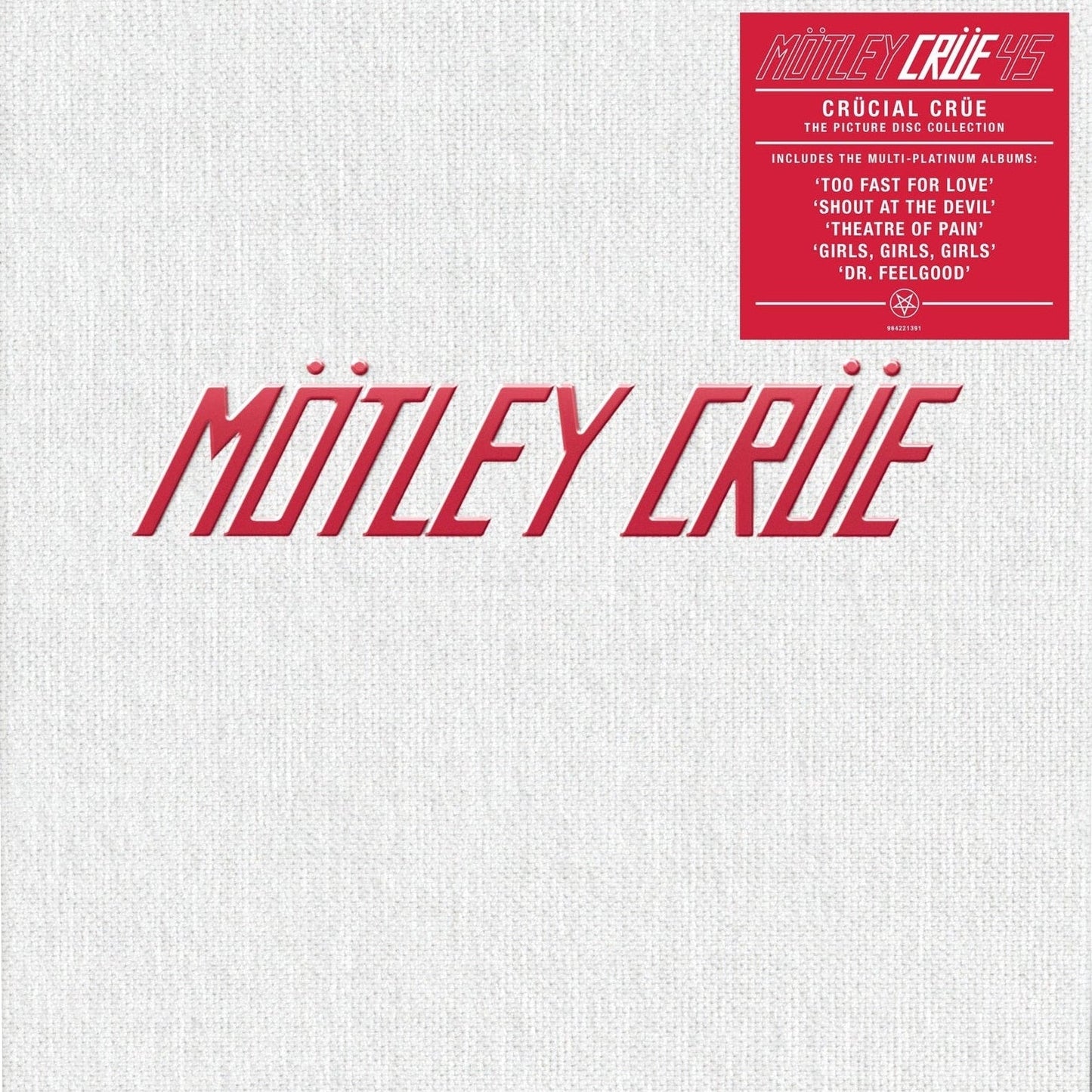 [Pre Order] Mötley Crüe - Crücial Crüe: The Picture Disc Collection - LP Box Set *