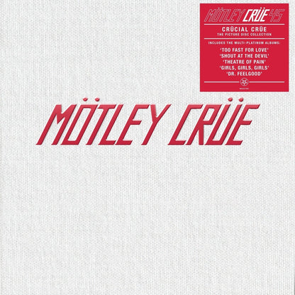 [Pre Order] Mötley Crüe - Crücial Crüe: The Picture Disc Collection - LP Box Set *