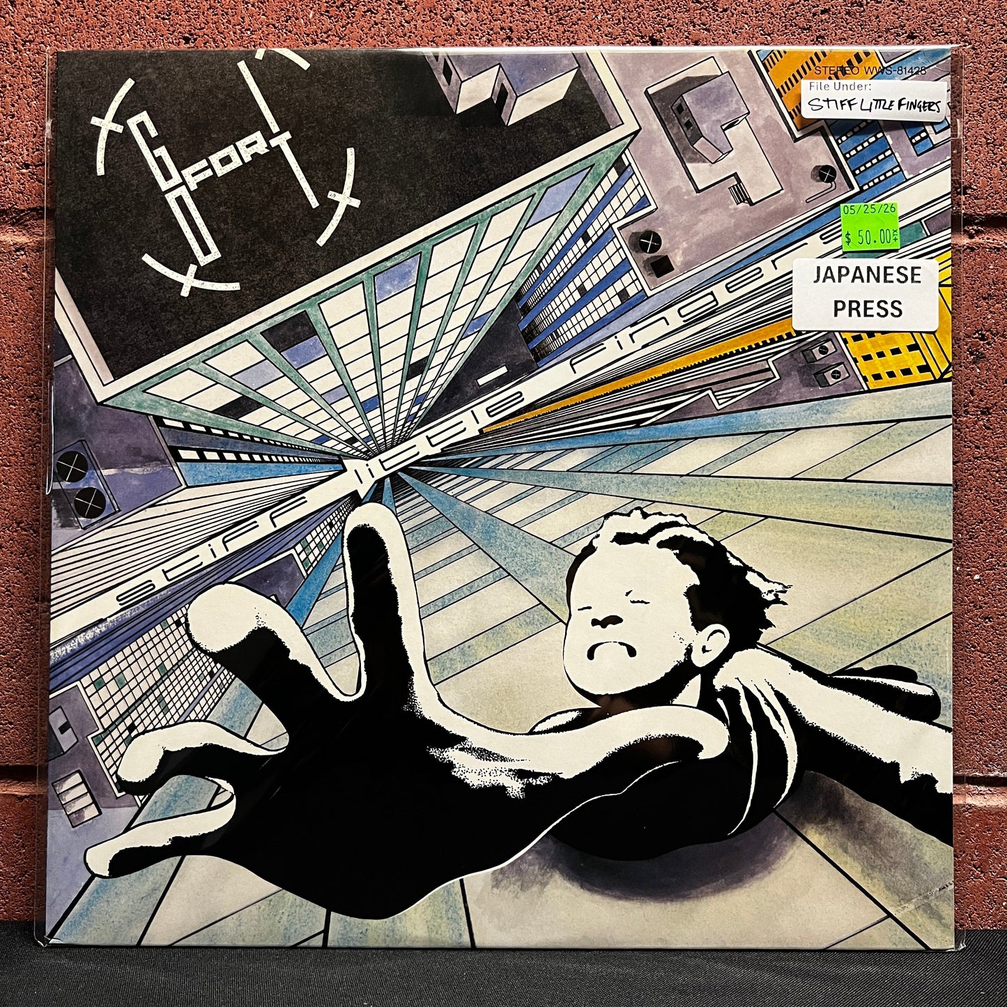 Used Vinyl: Stiff Little Fingers "Go For It" LP (1981 Japanese Issue)