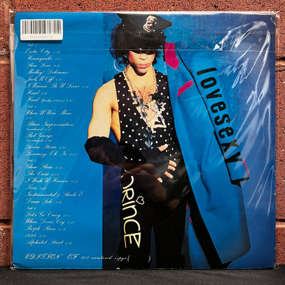 Used Vinyl: Prince "Live and Sexy" 2xLP (1989 Swedish Press on Red & Blue Vinyl)