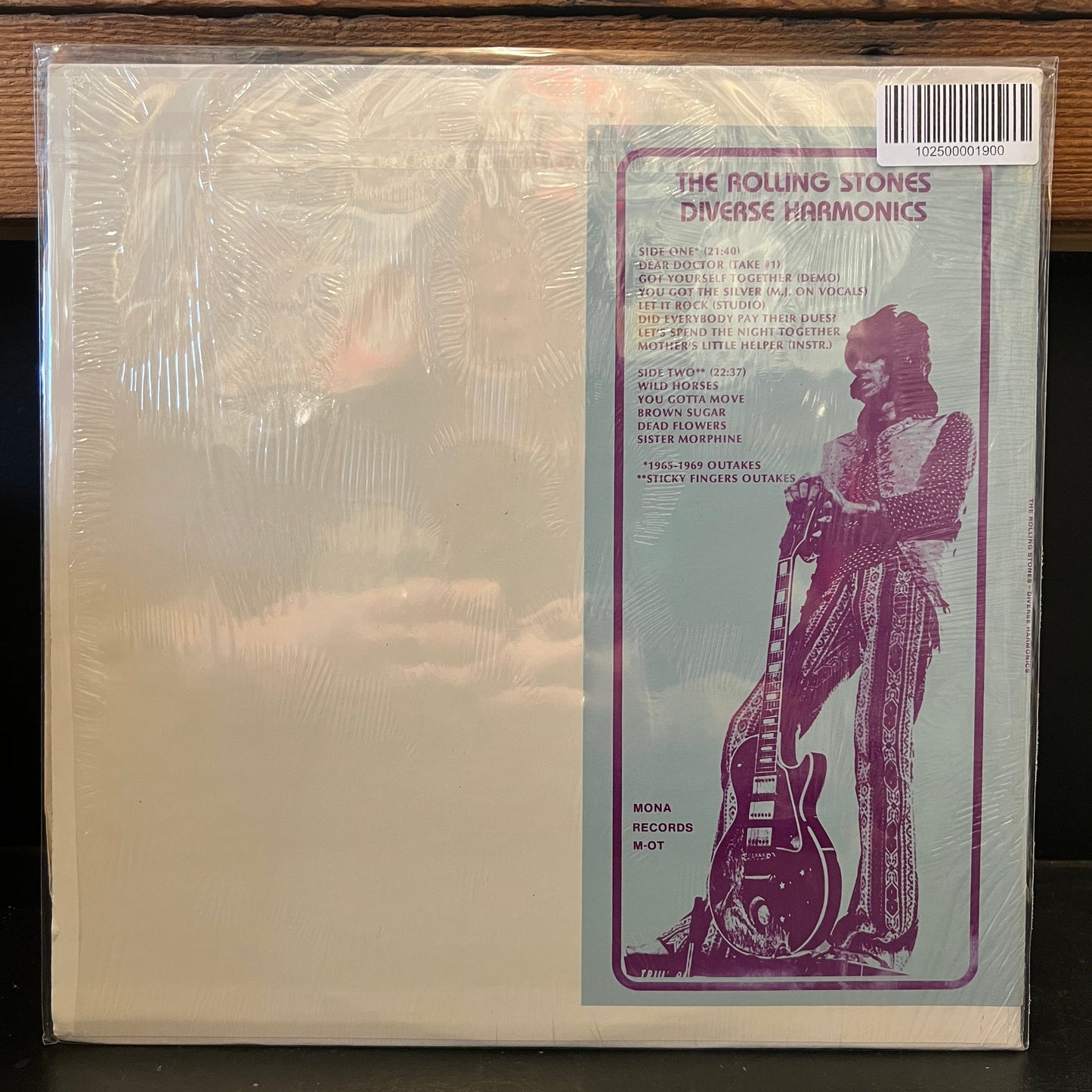 Used Vinyl: The Rolling Stones "Diverse Harmonics" LP ("Mona Records" Press In Shrink)
