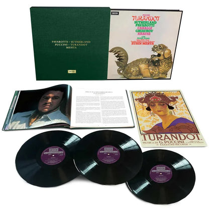 [Pre Order] Joan Sutherland & Luciano Pavarotti - Puccini: Turnadot - LP Box Set *
