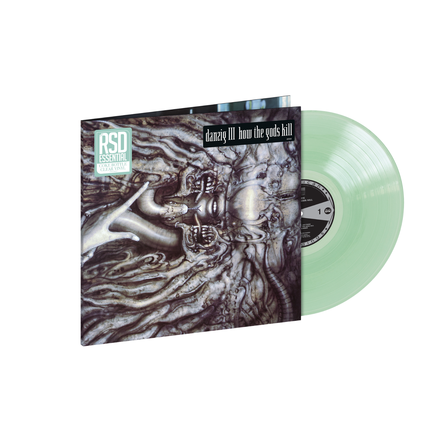 PRE-ORDER: Danzig "Danzig III: How The Gods Kill" LP (Coke Bottle Clear Vinyl RSD Essentials Edition)