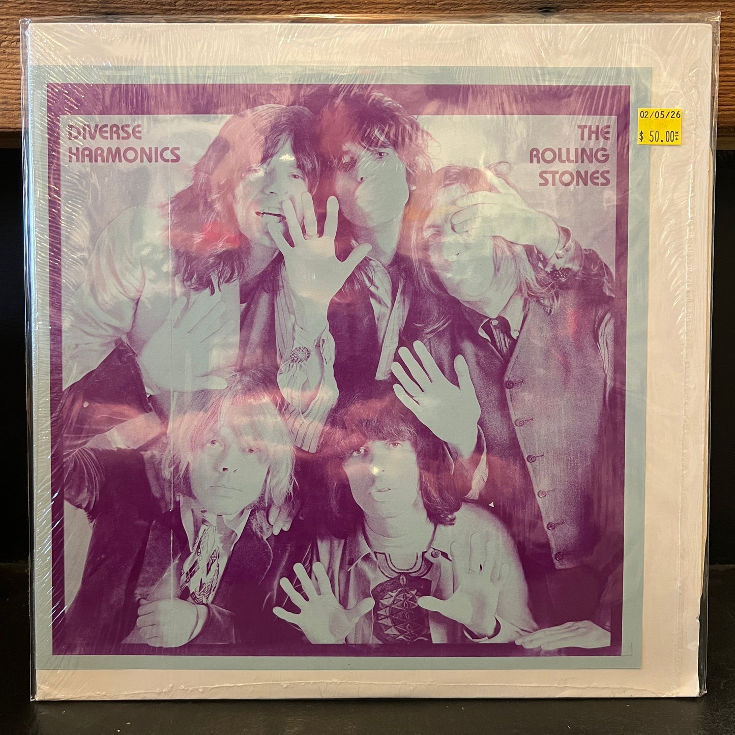 Used Vinyl: The Rolling Stones "Diverse Harmonics" LP ("Mona Records" Press In Shrink)